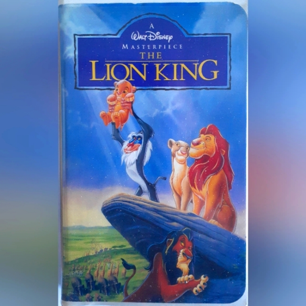 The Lion King original Disney VHS